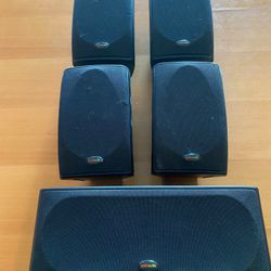 Polk Audio Surround Speakers And Center channel