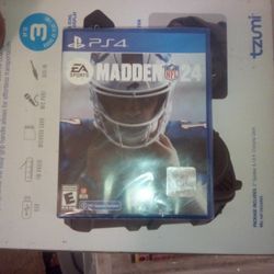 PS4 Madden 24 New Never Opened 