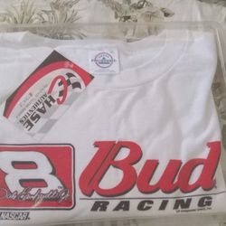 2001 Bud Racing Nascar Tshirt Size Xl