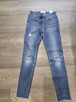 Abercrombie Kids Pull On Jean Legging Size 13/14 Slim