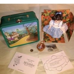 Wizard Of Oz Lunch Box Set with Dorothy Doll and Toto