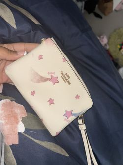 Coach Wristlet With Stars