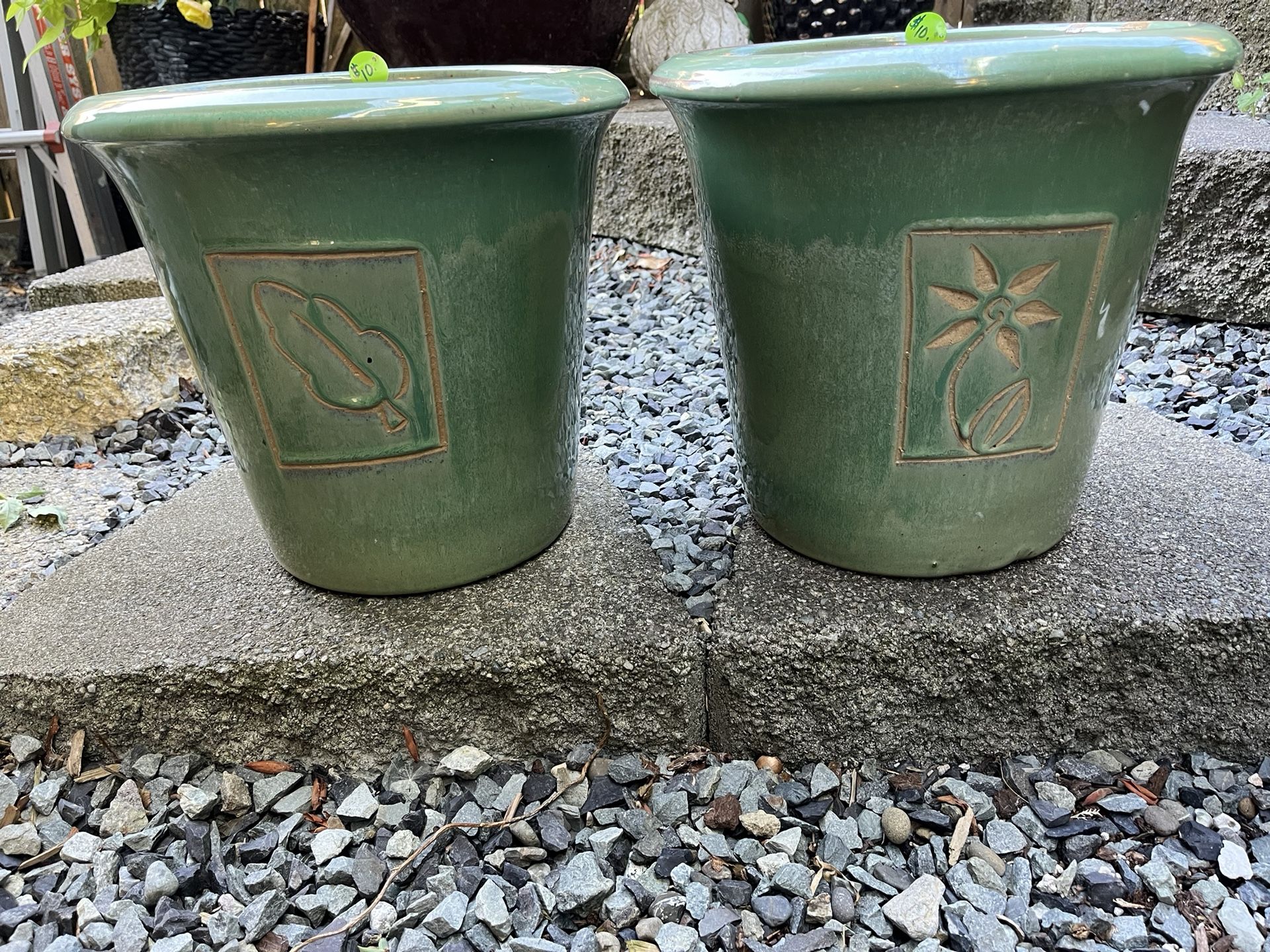 Planter Pots - Green