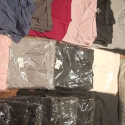 3XL V Neck Shirts Unisex And Women's Yoga Pants 