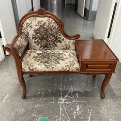 For Sale Vintage Phone Gossip Bench 