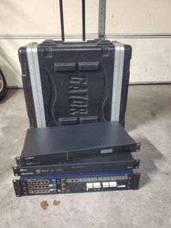 Gator Rolling Rack Case w/ Equipment