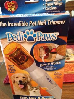 Pedi Paws Pet Nail Trimmer