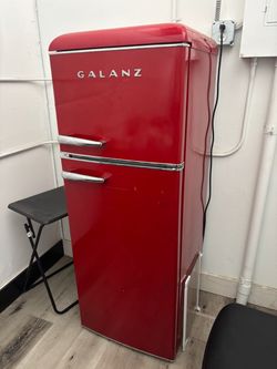 Galanz Fridge Red