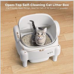 Brand New Smart Self-Cleaning Cat Litter Box – $99 (Pickup Only)