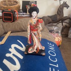 Antique Vintage Japanese Geisha Doll