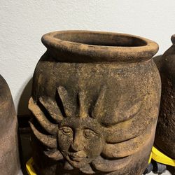 18” Tall,x12” Flower Pot. $25 ea. S.W.Arl