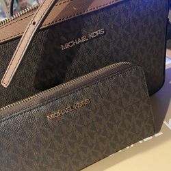 Crossbody y Wallet Michael Kors Original 