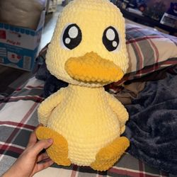 Large Yellow Duck Crochet