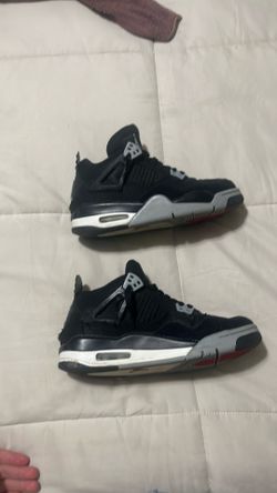 Jordan 4 black canvas size 6