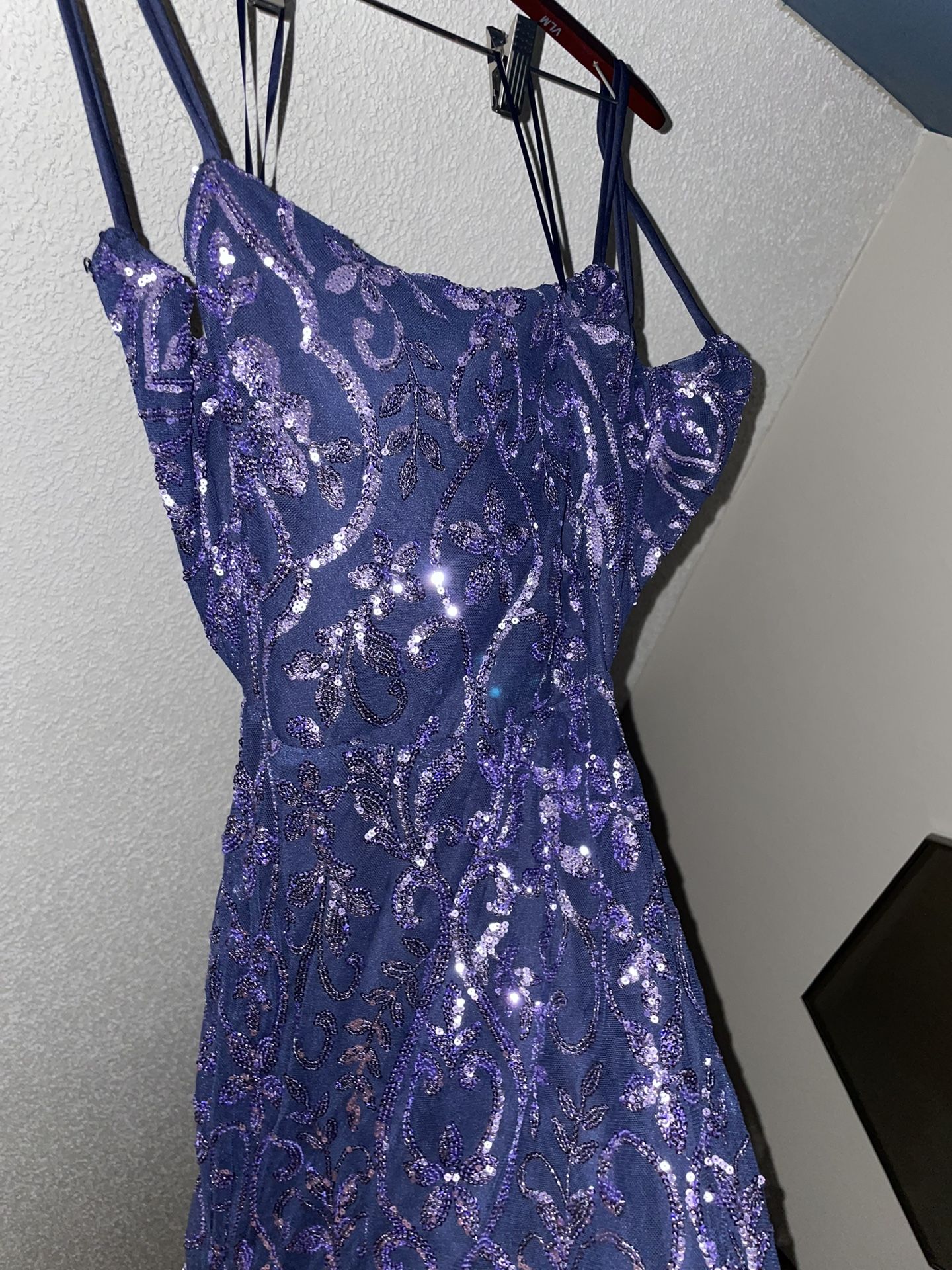 Purple Glittered Dress Brand new NEVER WORN