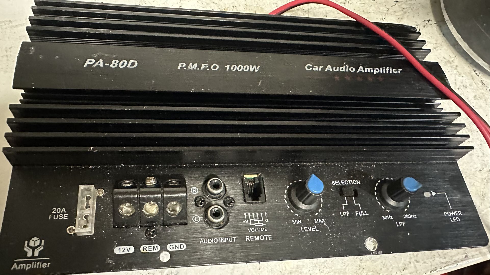 1000 watts Amp for Subwoofers