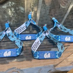(4) 4-day GA Lollapalooza Wrist Bands 