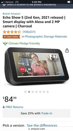Amazon Echo Show 5