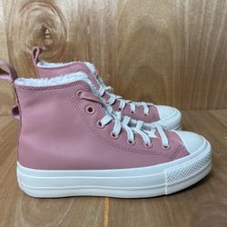 Converse All Star Lift Platform Sherpa Womens 