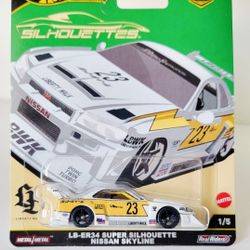 Hot Wheels Silhouettes LB-ER34 Super Nissan Skyline 