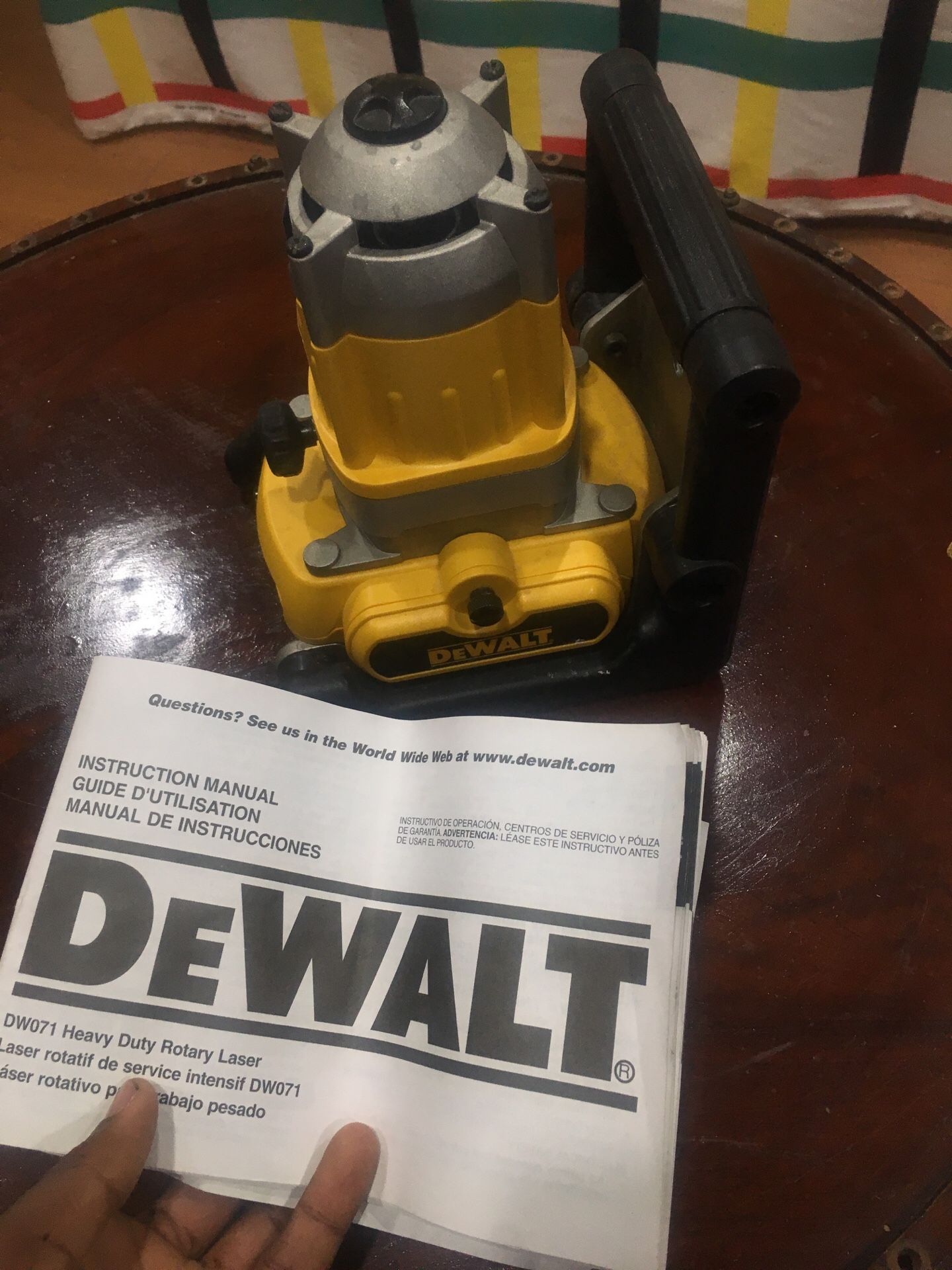 DEWALT DW071 Heavy Duty Rotary Laser