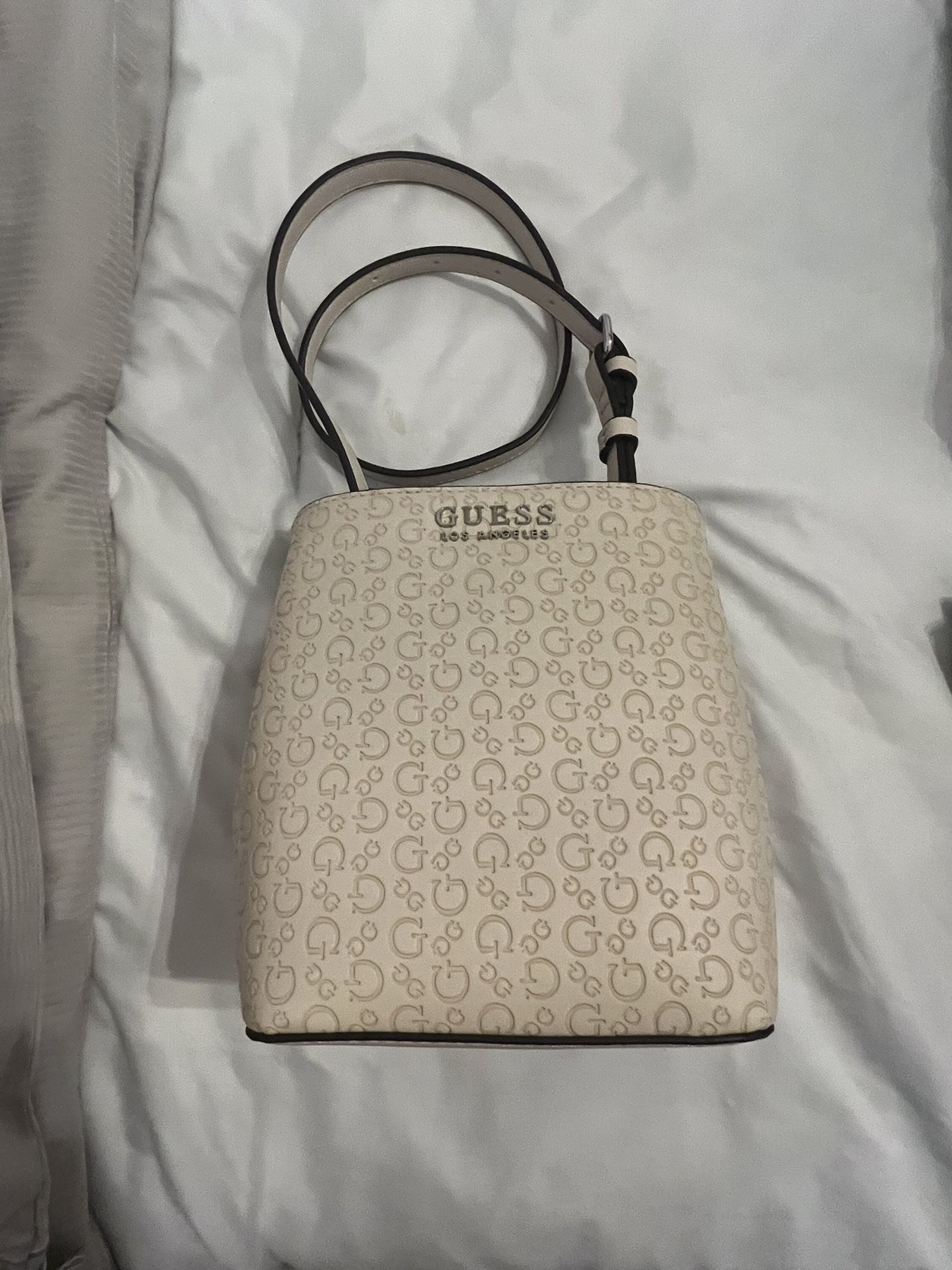 GUESS Beige Purse/Satchel