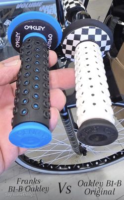 FRANKS B1-B RETEO BMX GRIPS with over 100 color combination available