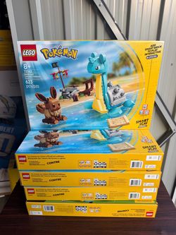 LEGO Pokémon Eevee and Lapras's Treasure Hunt 72162