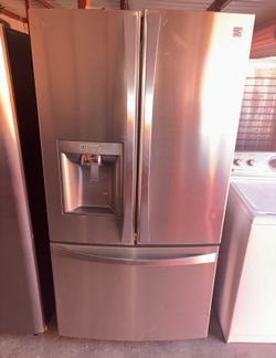 Kenmore Stainless Steel Refrigerator And Freezer