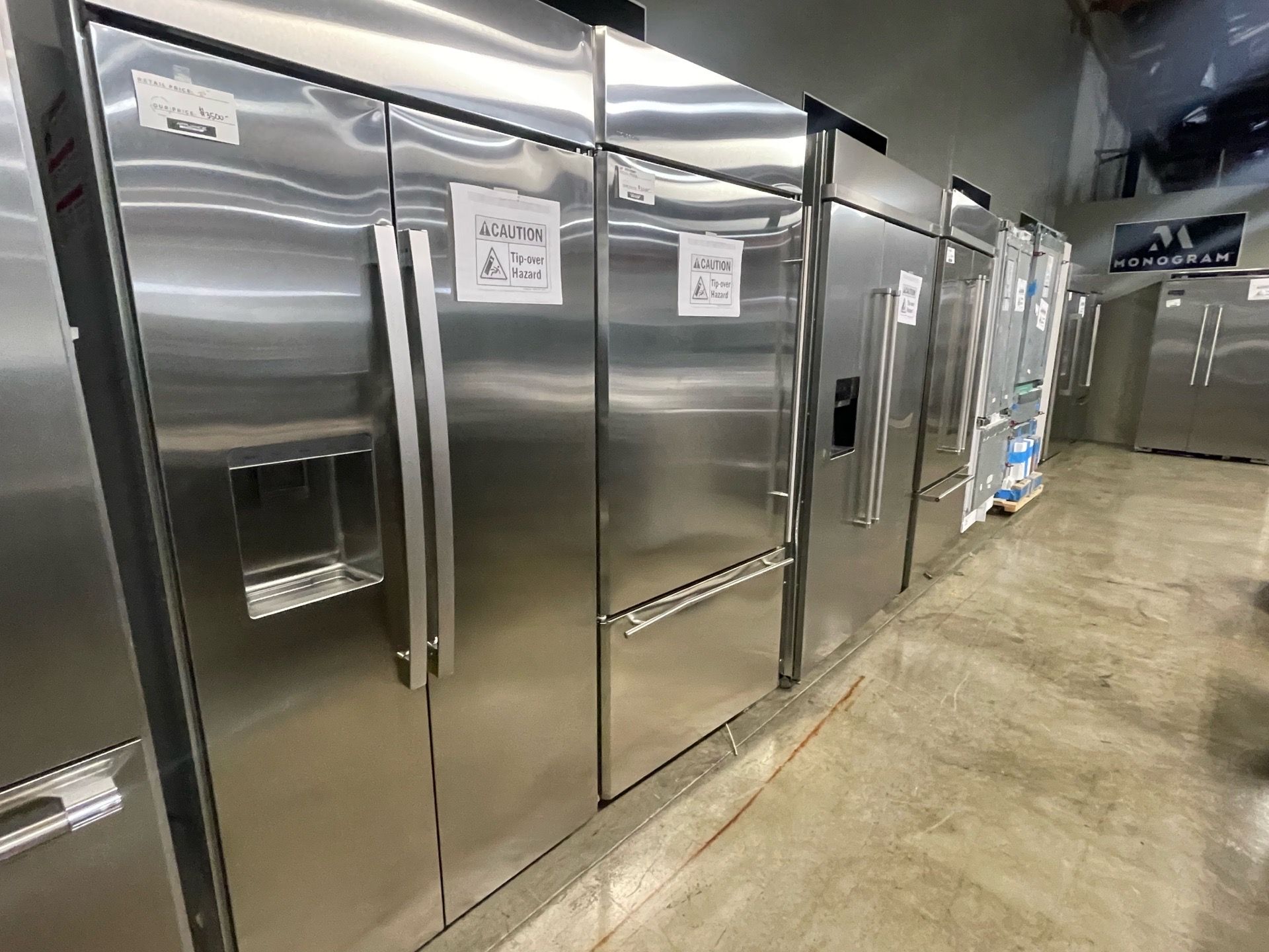 BUILT IN REFRIGERATORS IN STOCK