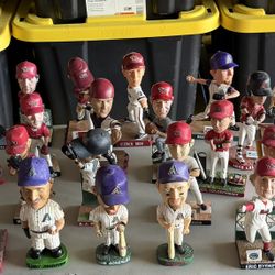 Arizona Diamondback Bobbleheads Lot Of 24 