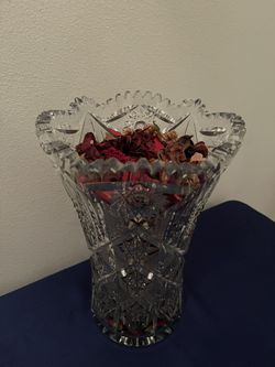 Crystal Vintage Vase