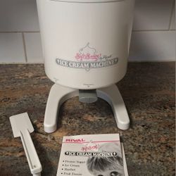RIVAL SOFT SERVE ICE CREAM MACHINE - GOOD CONDITION 