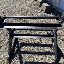 weight rack plus weights 