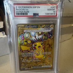 Pokemon - Pikachu Psa 10