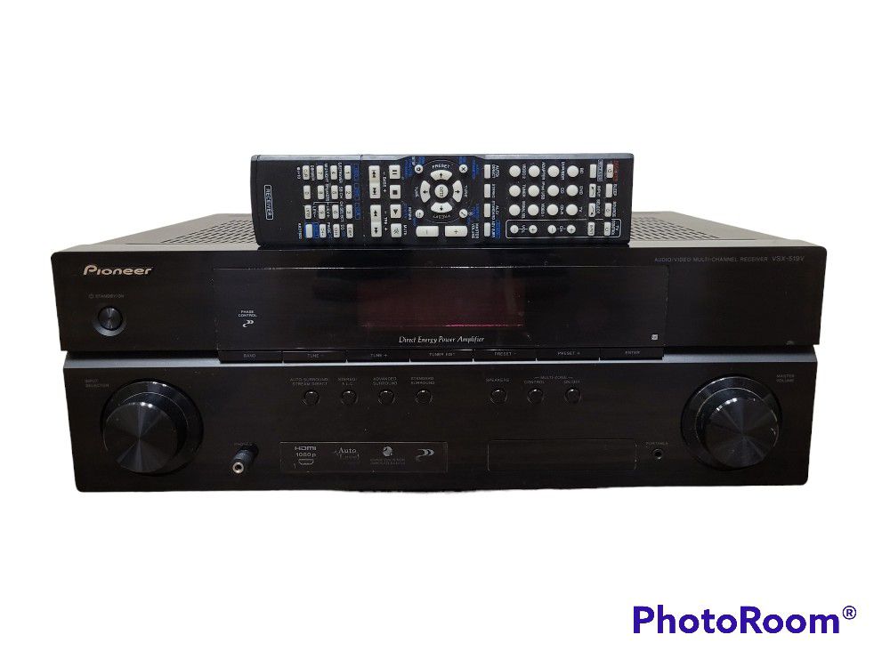 Pioneer Audio Video Multi-Channel Receiver VSX-519V  