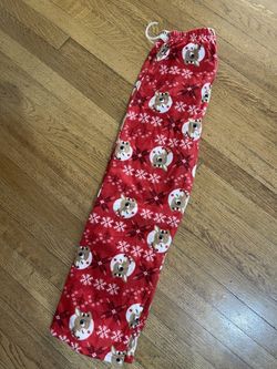New With Tags- Christmas Pj Bottoms Size 6 And Size 10