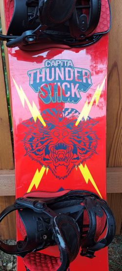Capita Thunderstick With Union Contact Pro Bindings for Sale in