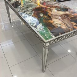 Z Gallery Dinning Mirror Table