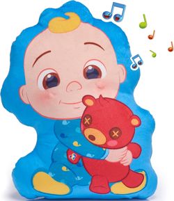 Wow! PODS Stuff CoComelon Toys JJ Musical Sleep Soother, 6 Bedtime Songs & Night Light for Toddlers, Blue