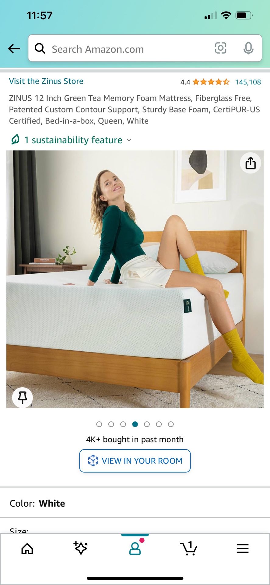 Memory Foam Mattress 12 Inch 