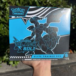 Pokemon Black Bolt Elite Trainer Box