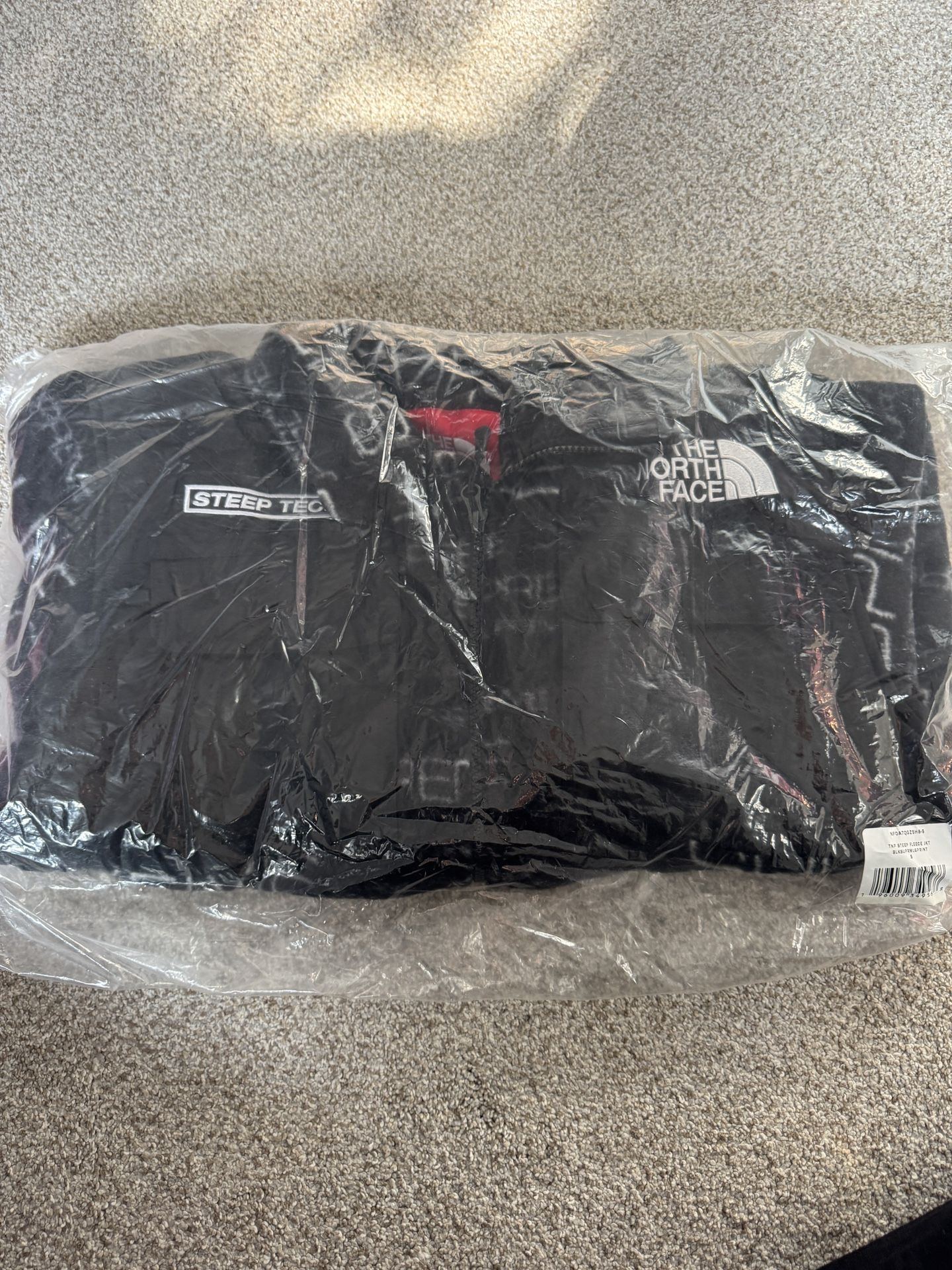 Supreme x The North Face Steep Tech Fleece Jacket Black Small And Medium New Box Logo Jordan Nike Travis Scott