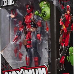 Hasbro Marvel Maximum Series Deadpool Action Figure