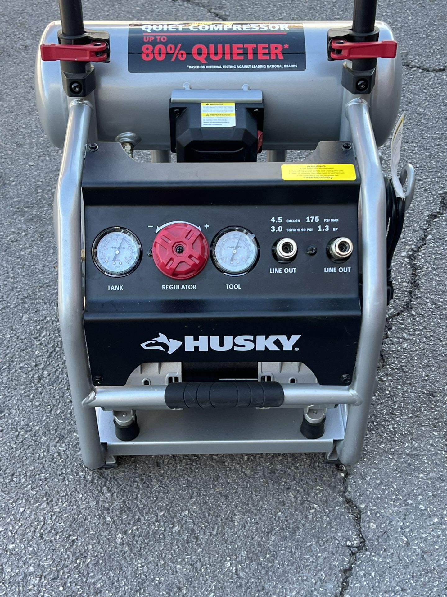Husky Air QUIET COMPRESSOR 4.5 Gal