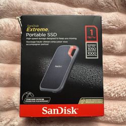 Sandisk 1TB Extreme Portable SSD