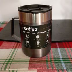 Contigo 14oz Streeterville Stainless Steel Desk Mug - Sake Color 