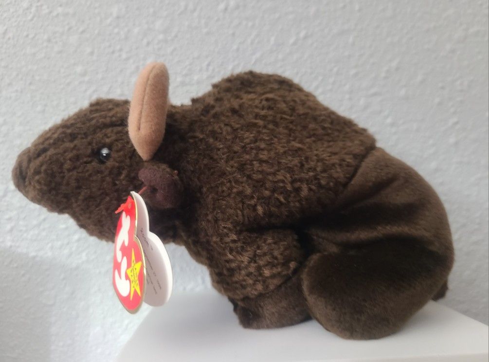 Ty Beanie Baby Roam The Buffalo