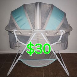 Karley Travel Bassinet Crib With Carrying Case