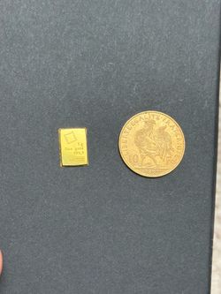 10 Franc Gold French Rooster Marianne Coin.